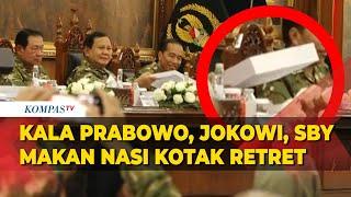 Kala Presiden Prabowo, Jokowi, SBY, hingga Kepala Daerah Makan Nasi Kotak saat Retret Akmil Magelang