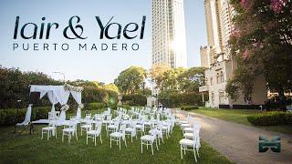 Boda de Iair & Yael en Puerto Madero!