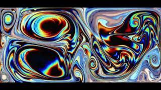 Fantastic Relaxing Abstract Background Video 4k Pattern Screensaver Blue Sci-Fi VJ LOOP NEON #152