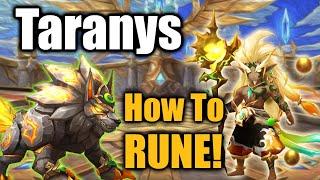 How To Rune Wind Druid (Taranys) Summoners War