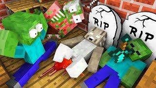 Monster School : RIP GRANNY AND ZOMBIE Horror Game Challenge - Minecraft Animation