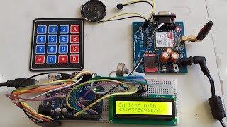 DIY Phone - Incoming/Outgoing Call & SMS Using GSM Module & Arduino