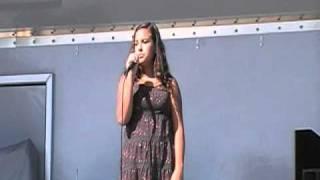 Talent at Twelve - Alyssa Pappas singing Mad World