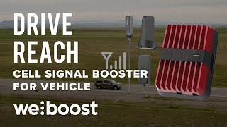 Drive Reach – Cell Signal Booster for Any Car, Truck, or SUV | weBoost