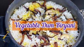 #Shorts #VegetableDumBiryaniRecipe #HyderabadiStyleVegDumBiryani #DumBiryaniRecipe #RINKUSKITCHEN