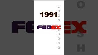 FedEX Logo Evolution #evolution #shorts #shortsyoutube