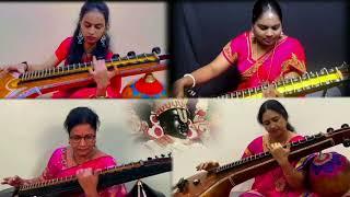 Jagadapu Chanavula On Veena By Durga Mythreyee and Students |Durga Mythreyee