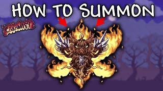 How to Summon PROVIDENCE THE PROFANED GODDESS in Terraria Calamity Mod