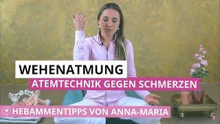 Atmung Geburt ️  Atemtechniken gegen Schmerzen | Geburtsvorbereitungskurs mit Anna-Maria