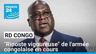 Le président Tshisekedi assure qu'une "riposte vigoureuse" de l'armée est en cours en RD Congo