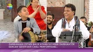 Küçük Sercan ve Balık Ayhan darbuka şov | Her Şey Dahil Canlı Performans