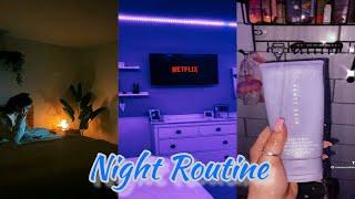 Asmr Night Routine Tiktok Compilation || Best Aesthetic Tiktok