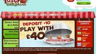 Tasty Bingo Review and free bingo bonuses