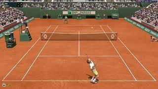 Full Ace Tennis Simulator | Casper Ruud VS Alexander Zverev | ROLAND GARROS | Gameplay