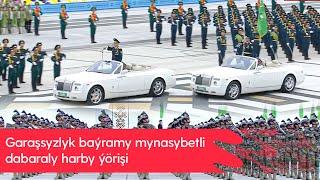 Garashsyzlyk bayramy mynasybetli dabaraly harby yorishi | 2024