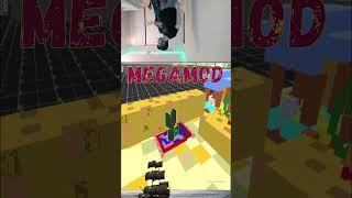 Gravity Comparison: Megamod vs Minecraft #minecraft  #shorts  #megamod
