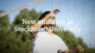 New students at Stockholm University