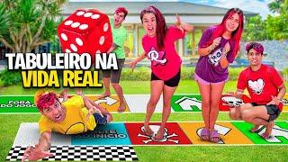 24 HORAS JOGANDO TABULEIRO NA VIDA REAL *Desafios extremos!