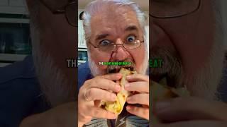 Grandpa’s hungry for a smashed sausage on Greek pita bread #Grandpa007 #Viral #Trending #ExplorePage