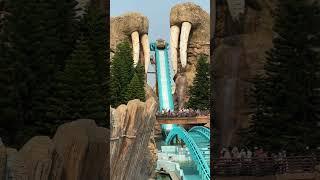 POV: Insane Water Roller Coaster Ride! Soaked & Screaming! #WaterRide #ThemeParkPOV #RollerCoaster