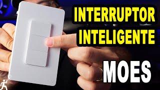 INTERRUPTOR INTELIGENTE MOES WI-FI OU ZIGBEE TUYA SMART LIFE BARATO