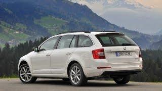 Skoda Octavia III Combi 4x4 2013 - tiny driving moments from testing