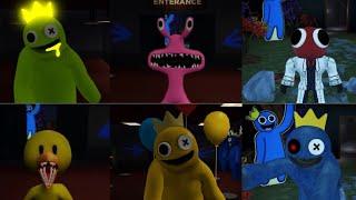 Roblox Accurate Rainbow friends RP all badge skins showcase