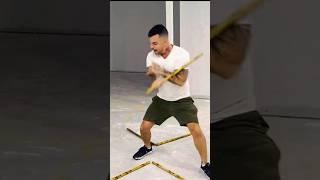 How to connect footwork with your upper body in martial arts #fight #kali #eskrima #boxing #silat