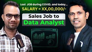 How to become Data analyst? | Transition form Sales to Data Analyst Podcast