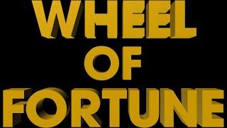 TOF - WHEEL OF FORTUNE 8/4/2019