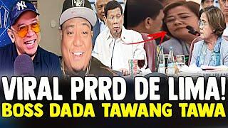 BANAT BY BOSS DADA GRABI TAWANG TAWA KAY PRRD AT DE LIMA VIRAL