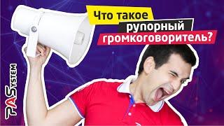 Рупорный громкоговоритель что это такое ?