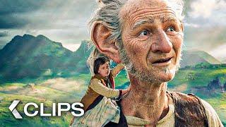 THE BFG All Clips & Trailer (2016)