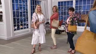 Frye Leather Reed Hobo Handbag on QVC