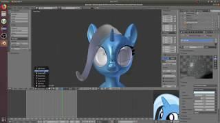 Blender Pony/Cartoon Hair Tutorial