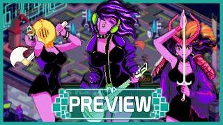 Keylocker | Turn Based Cyberpunk Action Preview - A Rythmatic Delight