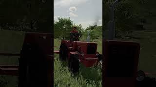 ВНУК ПОМОГ БАБУШКЕ ПОКОСИТЬ ТРАВЫ НА ЗИМУ! FARMING SIMULATOR 22 #shorts #farmingsimulator22 #fs22