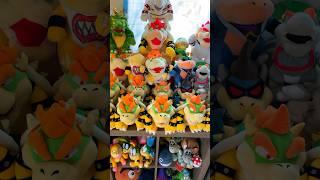 #Bowser Plush Shelf | #mario #marioplush #nintendo #nintendoswitch #toys #collection #gaming #sml