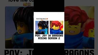 Pov : Ninjago Dragon's Rising Jay and Nya edit #ninjagodragonsrising#ninjago2023#catdino