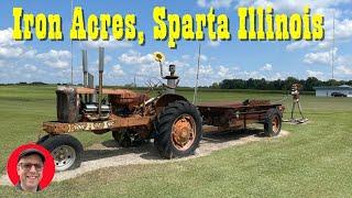 Iron Acres  Someplace in Illinois  totally random stop - Sparta Illinois - #metal  #sculpture