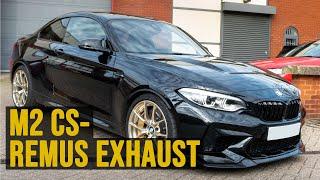 BMW M2 CS - REMUS EXHAUST Sound *UK's FIRST* | Deutschtech