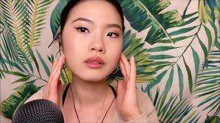 ASMR | Tracing My Face, Explaining My Face / Close Up Whispering