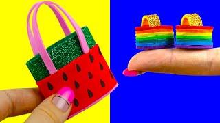 DIY Watermelon HandBag and Shoes Design Ideas | Realistic Hacks on Fiby Fashion Crafts