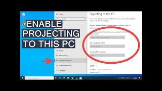 Fix Projecting To This PC Option Disabled  Greyed Out In Windows 10