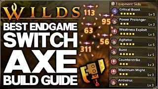 Monster Hunter Wilds - Best Switch Axe Build - Highest Damage Possible - Armor Set & Weapon Guide!