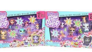 Littlest Pet Shop Lucky Dozen Packs LPS Unboxing Toy Review