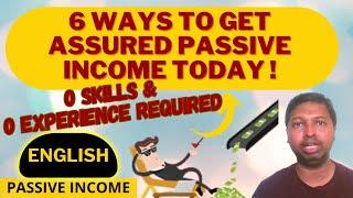 #1 - Christo Ananth - 6 Ways to get Assured Passive Income Today ! - Genuine Review - English