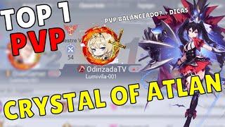 TOP 1 PVP CRYSTAL OF ATLAN - O PVP É BALANCEADO? - ALGUMAS EXPLICAÇÕES E DICAS