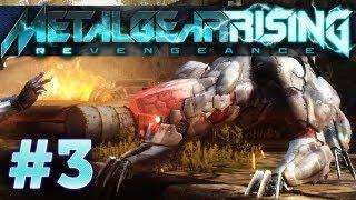 Metal Gear Rising: Revengeance - Walkthrough & Gameplay - Metal Gear Rising: Revengeance BOSS Battle Gameplay - Walkthrough #3 - (Bladewolf LQ-84i)
