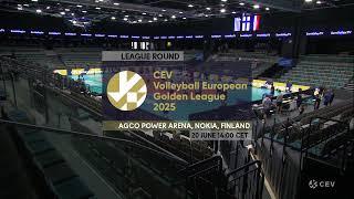 LIVE | Croatia vs. Greece - CEV Volleyball European Golden League 2025 | Men